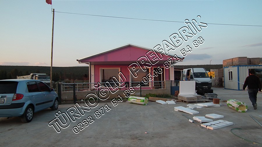 Güven Sıva Örnek Prefabrik Bina-Didim