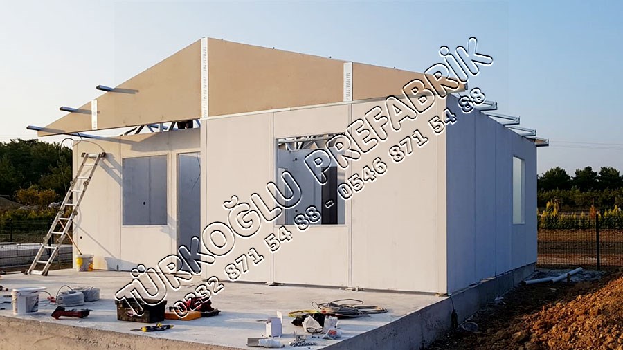 İzmir Tarım - Mustafa Tülü Prefabrik Ev
