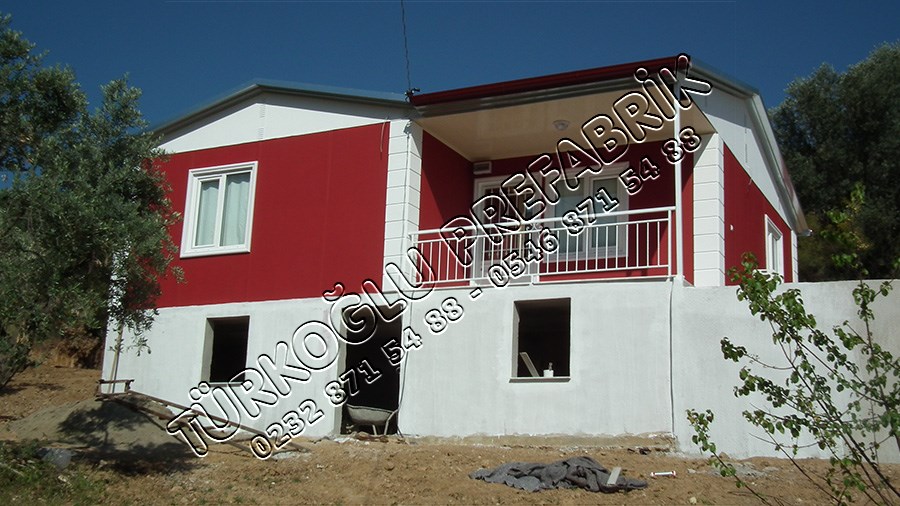Şerafettin Budak İki Katlı Prefabrik Ev