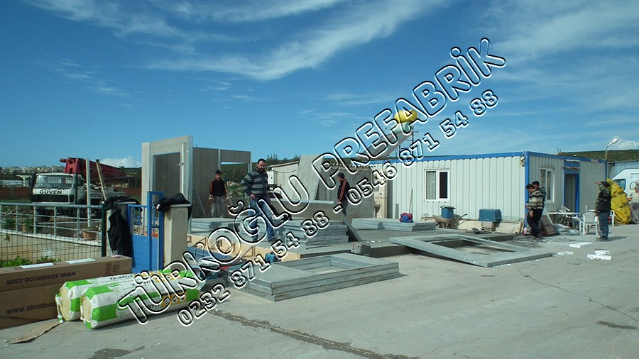 Güven Sıva Örnek Prefabrik Bina-Didim