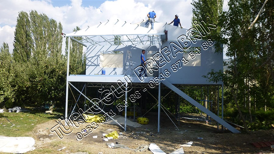 İbrahim ÇEVİK Prefabrik Ev