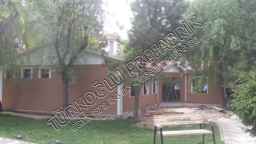 Prefabrik Eskişehir Kafeterya