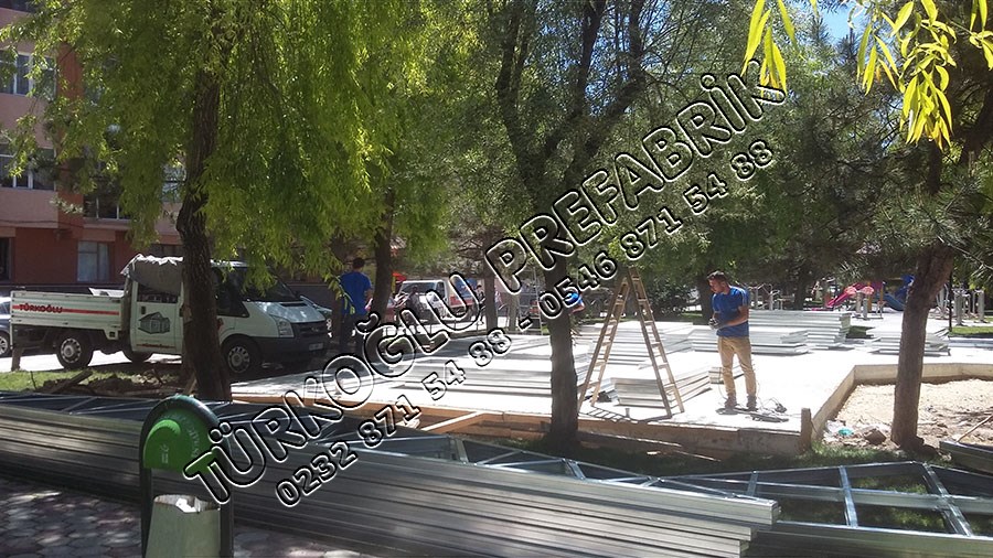 Prefabrik Eskişehir Kafeterya