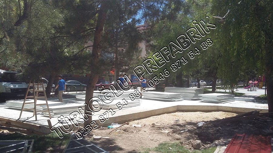 Prefabrik Eskişehir Kafeterya
