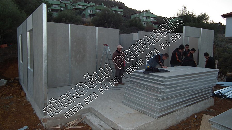 SÜLEYMAN ŞAFAK İki Katlı Prefabrik Ev