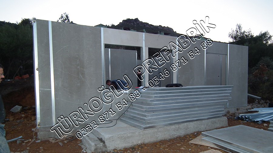 SÜLEYMAN ŞAFAK İki Katlı Prefabrik Ev