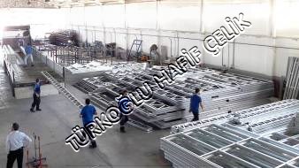Hafif Çelik Duvar Tira Yüklenmesi